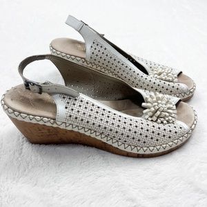 Wedged Sandals | Rieker | Size 8